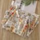 Spring new Korean style painted children's fun cartoon print loose slim long sleeve shirt female student mid-length top
