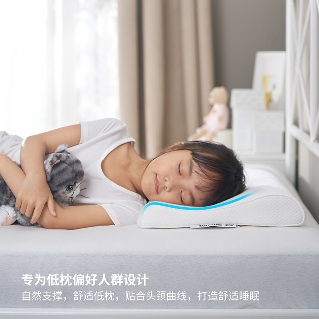IKEA MAJVECKLARE ergonomic pillow low pillow protection cervical spine and sleep help pillow