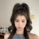 Black small bow princess hair clip side bangs headdress 2024 new high-end internet celebrity small grab clip