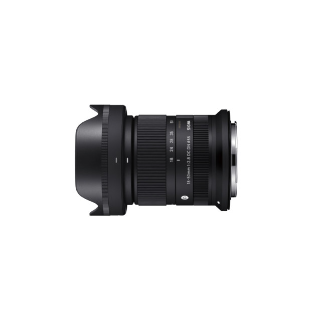 Sigma 18-50mm half-frame mirrorless mount landscape and portrait zoom lens 1850