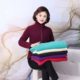 Holy Dragon Miao Middle-aged and Elderly Women's Spring and Autumn New Fleece Jacket Coral Fleece Top Two-sided Mom's Top
