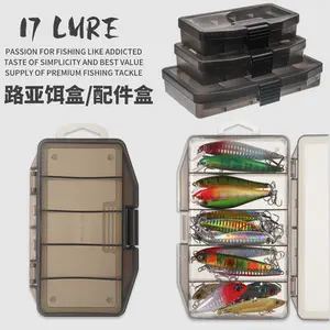 Small Fishing Lure Boxes Tackle Box Waterproof Double Sided-Taobao
