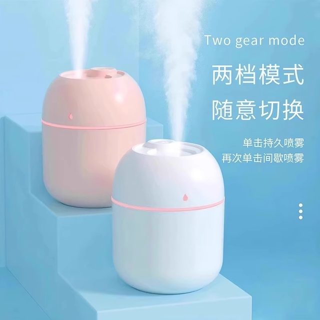 2025 new small USB humidifier humidifier home bedroom office desktop air classroom humidifier atomization watering spray gift portable sprayer