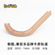 Children's train track wooden train track accessories 2-6 years old male building block straight track curved track train track toy