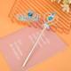 Children Ice and Snow, Crown Magic Stick Set Esha Princess Set, Little Girl Boarding Crown Girl