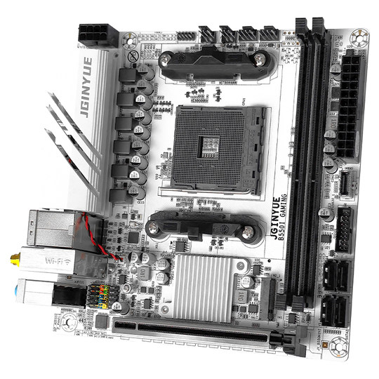 Jingyue B350/B450/B550 placa base CPU AM4 Ruilong R5 5500 5600 5600GT