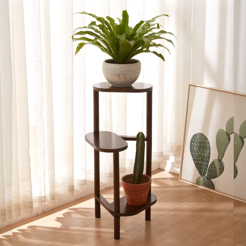 北欧花架置物架室内阳台客厅电视旁花架子落地多肉多层实木花盆架 Taobao 北欧花架置物架室内阳台客厅电视旁花架子落地多肉多层实木花盆架 Taobao