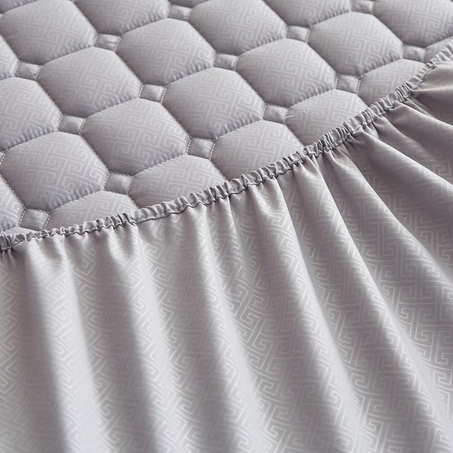 2025 new cotton wool cover single piece thickened Simmons mattress protective cover bed cover dustproof and anti-slip cover customized
