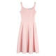 pusumede French square collar suspender dress for women in summer waist-hugging sleeveless textured skirt temperament vest skirt
