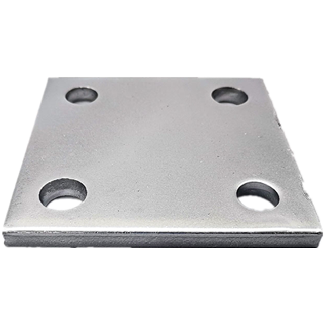 Galvanized iron plate galvanized embedded parts Embedded steel plate Steel structure connection parts for steel pipe base curtain wall engineering