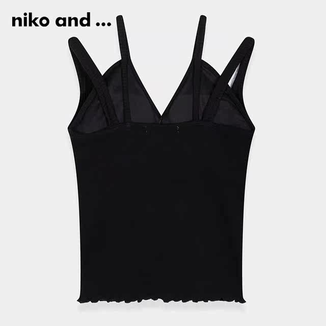 niko and...Vest suspender summer double shoulder strap chest pad design inner wear 961548