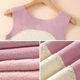 German velvet -warm vest female interior in winter plus velvet thick stomach, no trace, heat, heat, basewear cotton vest hanging