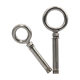 304 stainless steel welded ring expansion screw belt ring hook ring lengthening universal expansion bolt
