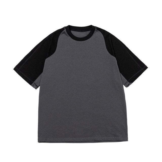 TANOXI T239 Cool Xinjiang long-staple cotton, breathable and sweat-wicking, casual curved raglan sleeve short-sleeved T-shirt