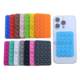 24 pieces square double-sided strong silicone suction cup multifunctional power bank mobile phone anti-slip suction cup holder