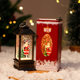 Christmas night light gifts, decorative atmosphere, high-end children's snowy Christmas tree desktop creative ornaments