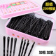 Clip hair clip side without traces, one-shaped clip black tight small steel clip bangs and hair fixed broken hair card hair clip