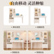 Solid wood desk bookshelf integrated computer table bedroom bedroom family modern students learn to write office office work table
