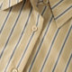 ochirly Oushili striped shirt women's long-sleeved top design sense casual loose spring new product
