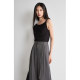 Asymmetrical sleeveless T-shirt for women ochirly 2024 new summer top breathable and unique design
