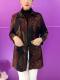 Spring and Autumn Coat Fashion Jacket Middle-aged Fat Mother's Outfit Slim Loose Ethnic Style Medium-Length Trench Coat Trend
