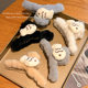 Cute plush hair clip female back of the head of the head of the shark clip in the high -level sensation autumn and winter new clip headdress grab