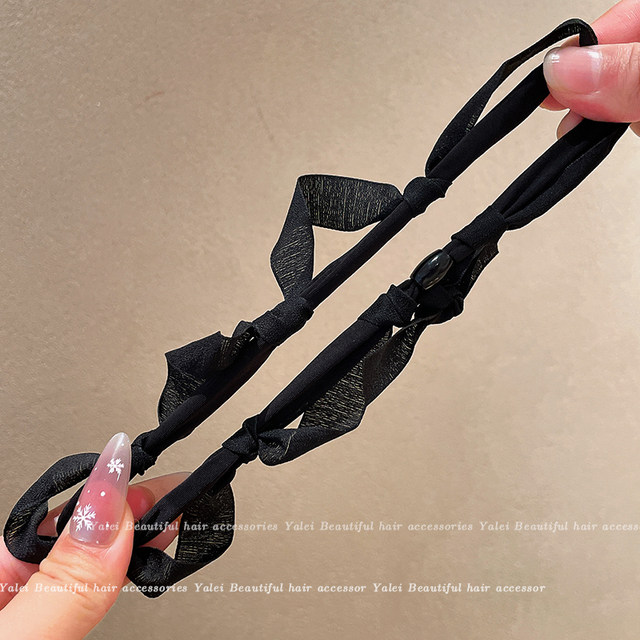 Women's high-end hair rope 2025 new high-end adult low-pony hair accessories, hair volume, hair rope, scalp
