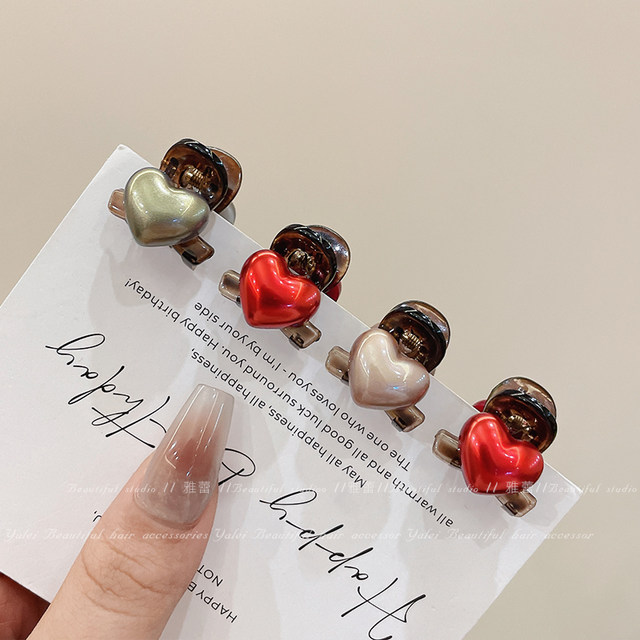 Mini small grab clip women's high-end hair clip 2025 new high-end side clip side forehead bangs clip clip headwear