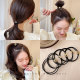 2025 new high-end rubber band for women tying hair adult hair loop for girls hair rope leather hood adult headdress