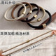 Women's 2025 new high-end adult rubber band leather case hair ring high elastic durable hair tie hair rope headdress