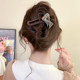 Autumn and winter flower duckbill hair clip women's 2025 new high-end hair grab clip back of the head one-word clip headwear