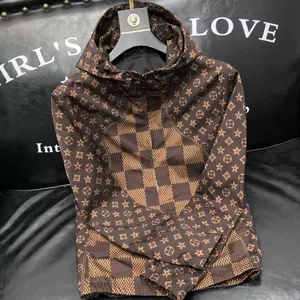 Louis Vuitton 1ABJ2H Monogram Zip-Through Hoodie