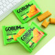 80g*3 box] Goblin streaming egg crispy egg yolk cheese cheese -flavored office snack sandwich egg roll crispy roll
