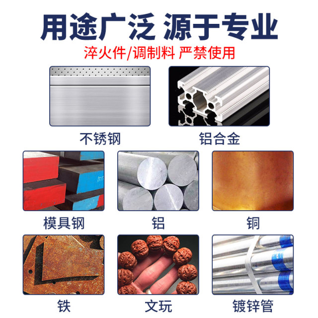 Cobalt-containing twist drill bit high-strength drill steel stainless steel special straight handle twist drill alloy drill hole drill head set