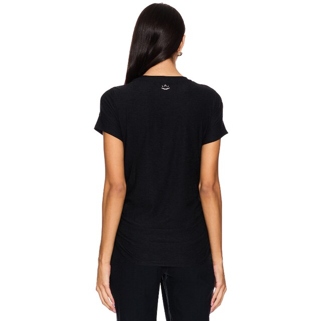 Beyond Yoga Featherweight One / Only Maternity Tee Black y2k
