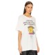 The Laundry Room Cartoon Pattern Loose T-shirt White Round Neck Short Sleeve Casual Top REVOLVE