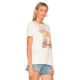 Junk Food White Round Neck T-shirt Cartoon Pattern Loose Casual Short Sleeve Top REVOLVE Niche New Style
