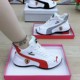 Dad shoes 2025 autumn new men and women's same style Pippen sneakers ins trendy thick sole height-enhancing versatile white shoes