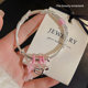 Valentine's Day Gift Kitty Cat Bracelet Women's 2025 New Couple Best Friend Bracelet Niche Design Bracelet