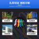 Retractable buckle nylon cable tie removable removable color plastic gardening cable tie reusable buckle