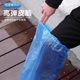 Bottes de pluie jetables Couvercle de chaussure étanche, plastique transparent non glisser en plastique épaissis épaissineuse de pieds résistants à l'usure avec tube haut de tube haut