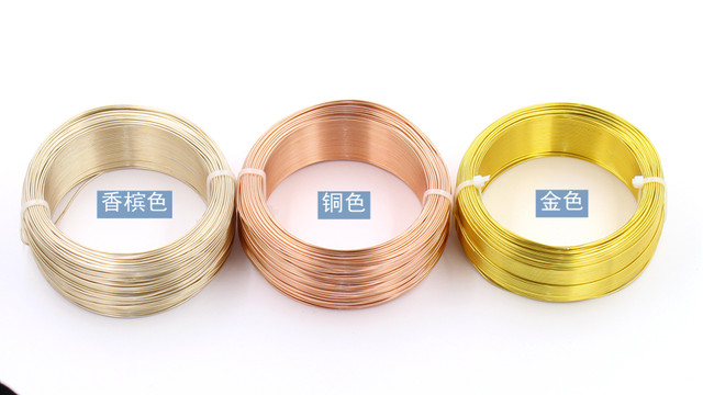 1mm round aluminum wire thin soft wire 0.6/0.7diy student handmade materials to make money and happiness tree ornaments