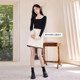 Qiushui Yiren's classic small fragrant hip-pack skirt 2025 spring and autumn new women's versatile small skirt
