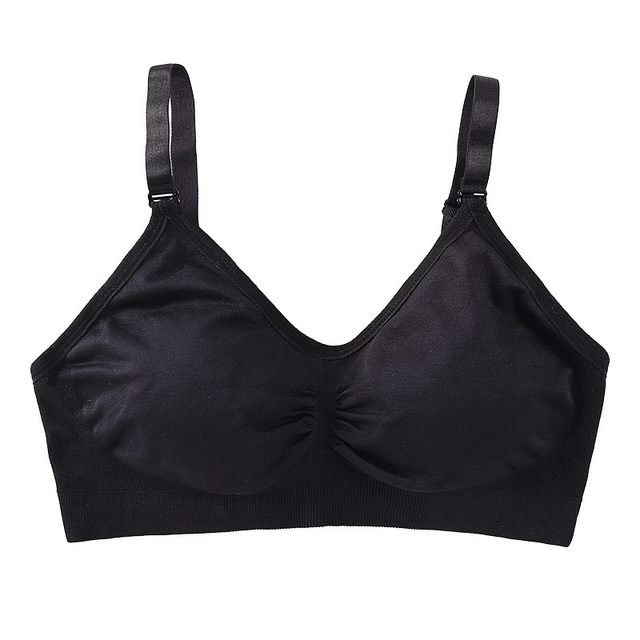 Breastfeeding bra large size comfortable and breathable one-piece detachable chest pad shoulder straps without wire sports underwear