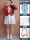 White ballet style puffy short skirt for women in spring and summer fat mm large size cover hips and high waist small person looking slim A-line cake skirt