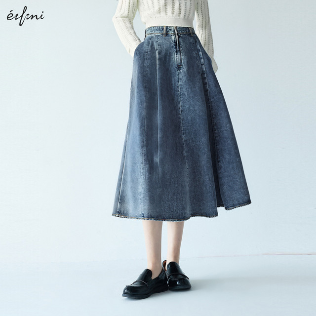 
Evely outlets store denim skirt women ZF2245051