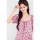 Shi Fanli Rose Powder Flutter Landwood Dress 2024 Summer New World Popular beautiful vacation style beautiful skirt children