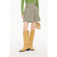 Shi Fanli Academy style pleated skirt 2023 Autumn new half skirt female 3E8341371