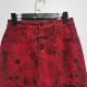 Spanish D brand de-label 2025 spring and autumn fashionable versatile high-waist slim printed skirt women's mid-skirt G549
