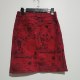 Spanish D brand de-label 2025 spring and autumn fashionable versatile high-waist slim printed skirt women's mid-skirt G549
